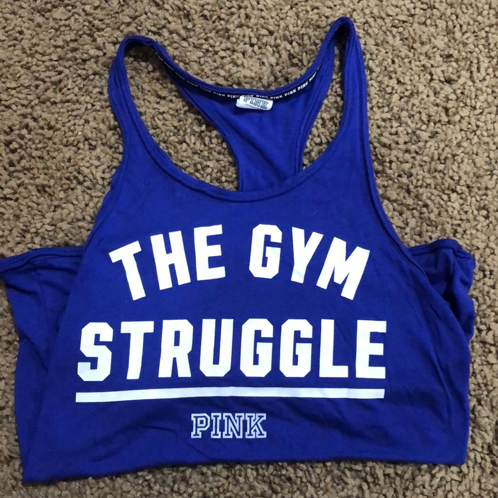 Victoria Secret Racerback Gym Tank - Picture 2 of 3